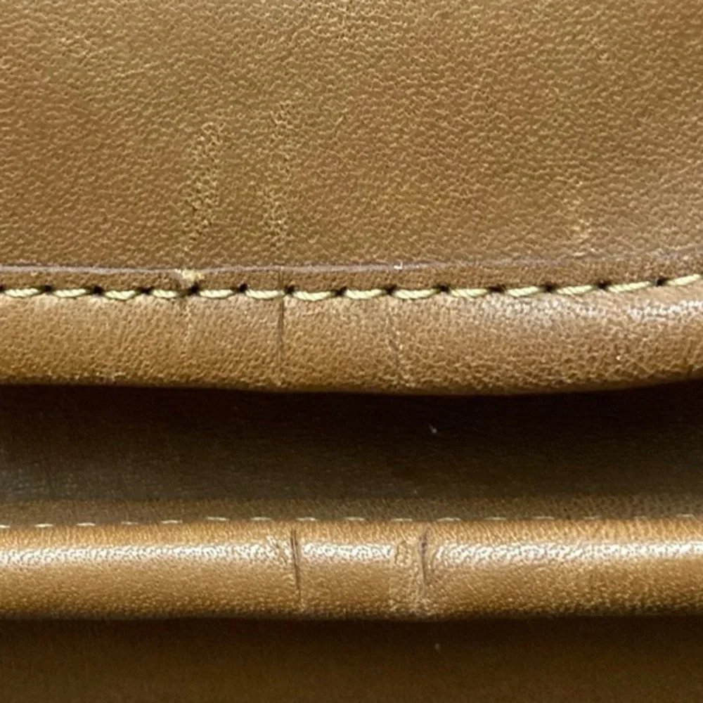 Coach vintage british tan New York City briefcase bag metropolitan 5180